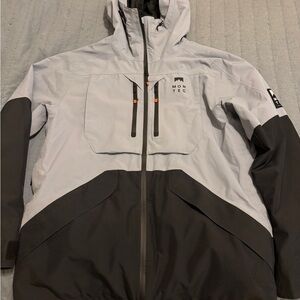 Montec Men's Ski Jacket in soft blue